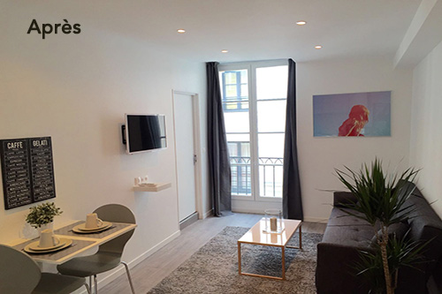 2 pieces 3e Salon chasseur immobilier investissement locatif Homeleo